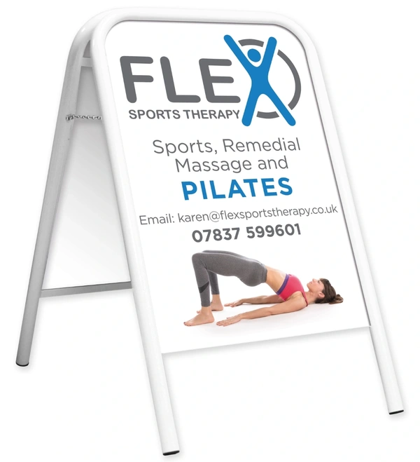  A - Board Showing Sports Artwork