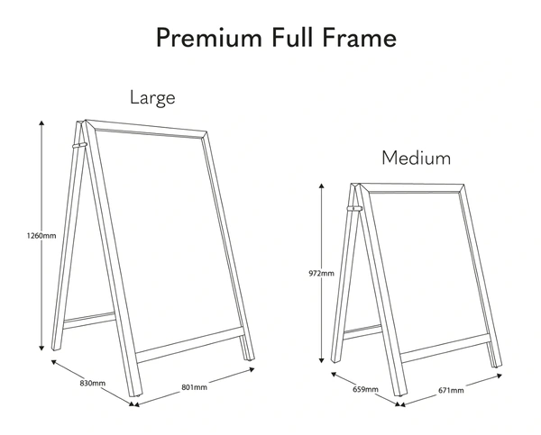  Woodworkz Premium Full Frame Line Up Diagram