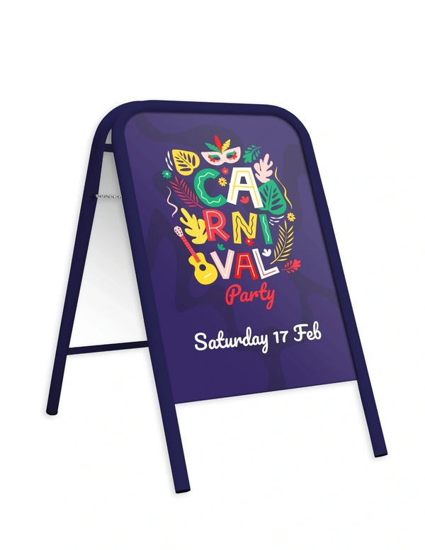  Custom Colour A - Board Showing Carnival Artwork