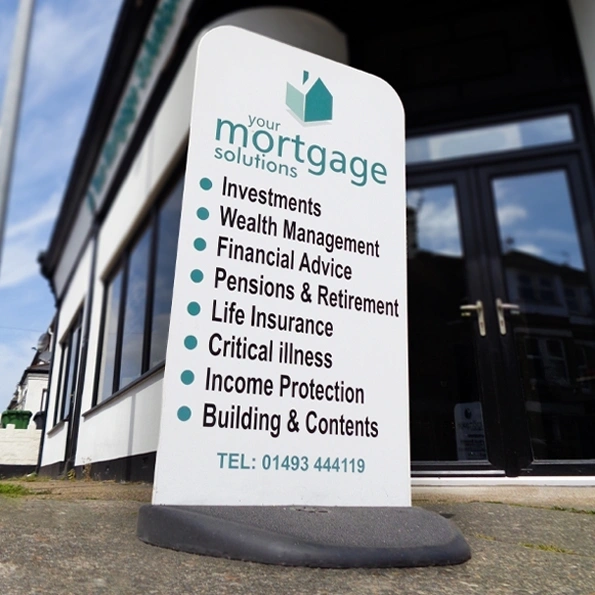  Ecoflex 2 With Self - Adhesive Vinyl Graphics Advertising Mortgage Services