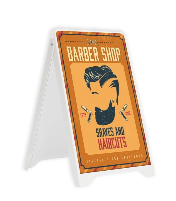  Budget A - Board Showing Barber Artwork