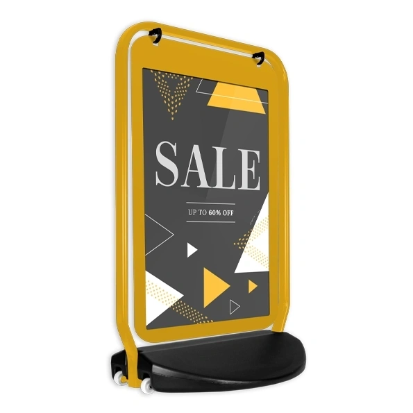 Swinger 4000 Custom Colour Frame With Custom Colour Poster Pocket Showing Sale Artwork
