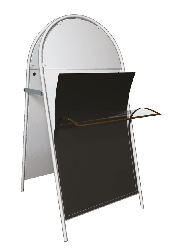  Booster White Frame With Chalk Insert Panel